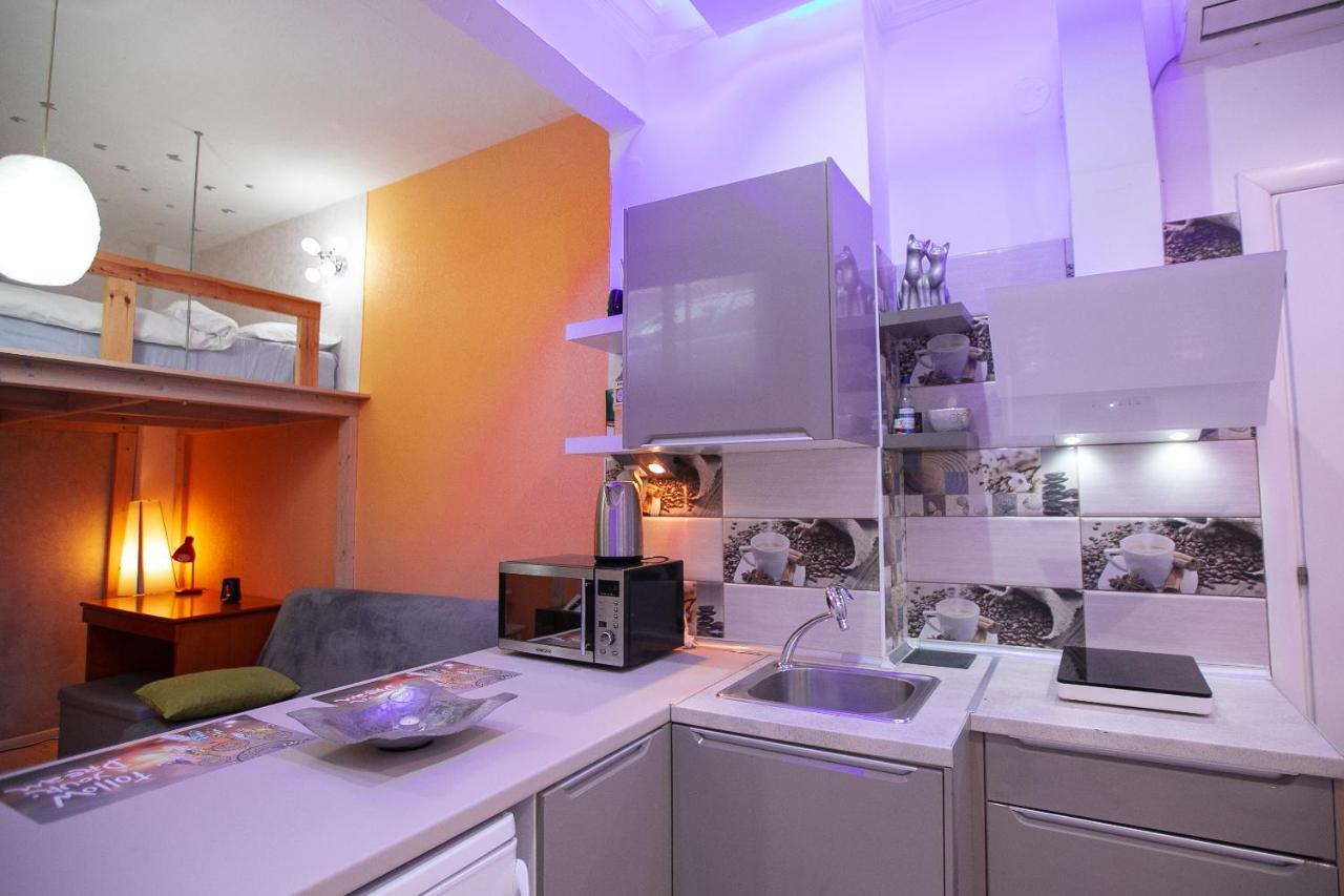 Апартаменты Orange And Blue Studio Downtown 5 Min From White Tower Салоники Экстерьер фото