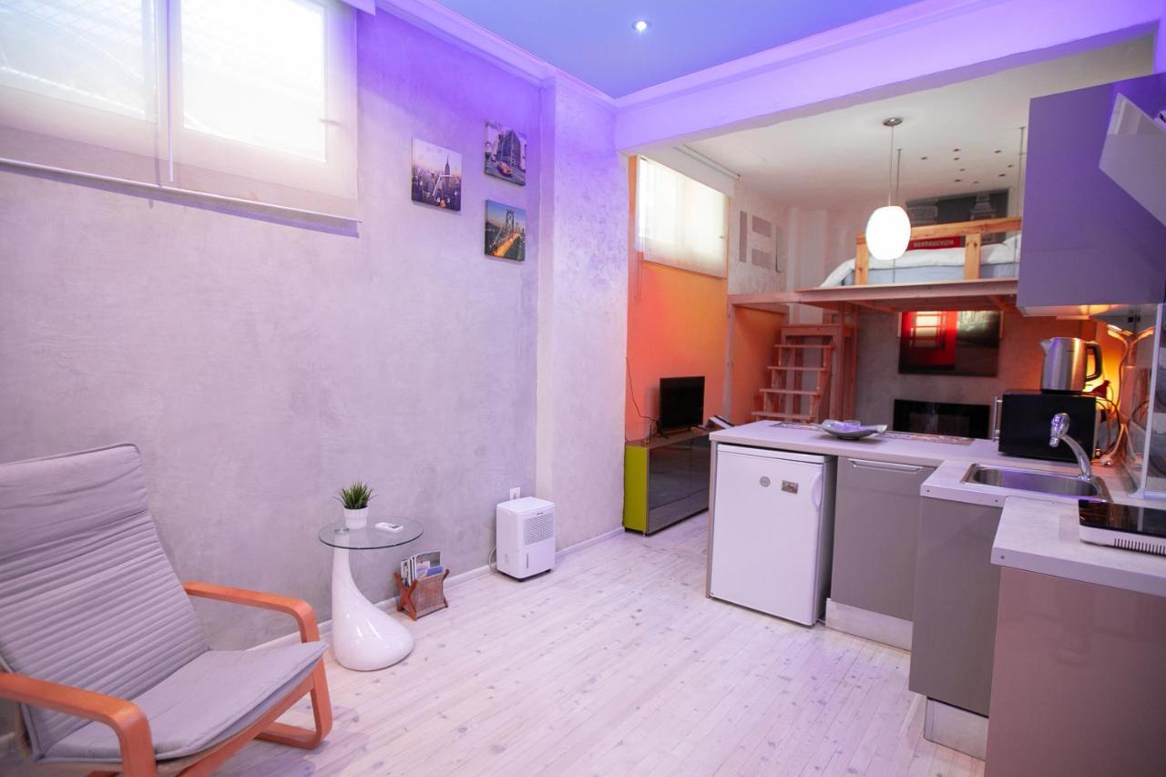 Апартаменты Orange And Blue Studio Downtown 5 Min From White Tower Салоники Экстерьер фото