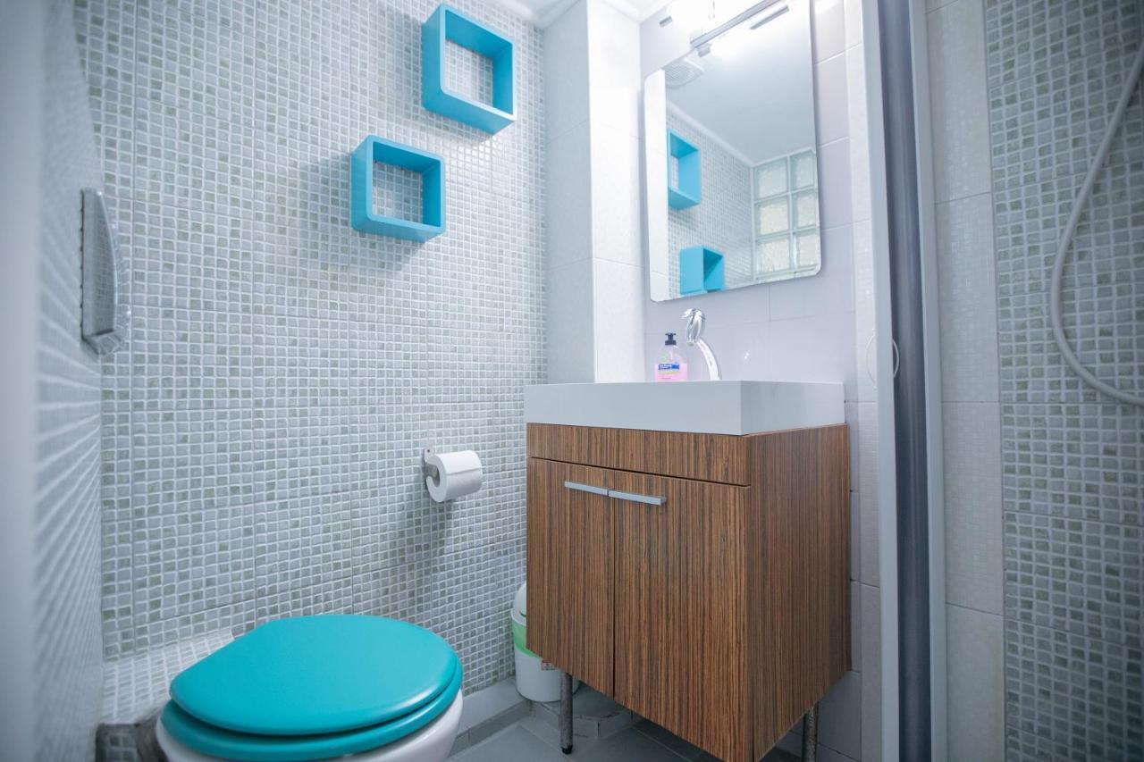 Апартаменты Orange And Blue Studio Downtown 5 Min From White Tower Салоники Экстерьер фото